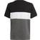 adidas Colorblock T-shirt - Black/Medium Grey Heather/Dark Grey Heather (HA4025)