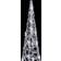 vidaXL Cone Julelampe 60cm 3stk