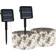 vidaXL 2x200 2-pack Ljusslinga 200 Lampor 2st