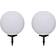 vidaXL Pathway Bedlampe 71cm 2stk