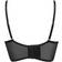 Gossard Shadow Mesh Longline Plunge Bra - Black/Grey