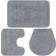 vidaXL 133222 3-pack Grau 50x78cm