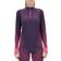 UYN Exceleration Long Sleeve Zip Up Shirt Women - Plum/Pink Yarrow