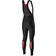 Castelli Sorpasso Ros Bib Tight Women - Black/Brilliant Pink