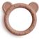 Mushie Silicone Teether Bear Natural 1ud