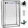 vidaXL Tomato Greenhouse Stainless steel Plastic