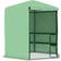 vidaXL Greenhouse with Shelves 227x223cm Rustfrit stål Plast
