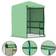 vidaXL Greenhouse with Shelves 227x223cm Acero inoxidable