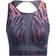 Adidas Training Long-Line Tiger Print Bra - Semi Turbo/Shadow Navy/Black