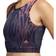 Adidas Training Long-Line Tiger Print Bra - Semi Turbo/Shadow Navy/Black