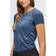 Salewa Zebru Responsive Short Sleeve T-shirt Women - Dark Denim