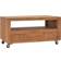 vidaXL Solid Wood Teak Natural Mobile TV 80x41.9cm