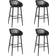 vidaXL - Bar Stool 95.5cm 4pcs