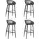 vidaXL - Bar Stool 95.5cm 4pcs