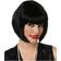 California Costumes Flapper Black Wig