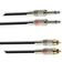 Adam Hall 3 STAR TPC 2RCA-2x6.3mm 6m