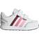 Adidas Infant VS Switch - Crystal White/Shadow Red/Rose Tone