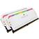 Corsair Mémoire RAM Dominator Platinum RGB CMT32GX4M2D3600C18W 32Go (2x16Go) DDR4 3600MHz CL18 Blanc