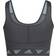 Adidas Aeroknit Light-Support Sports Bra - Magic Grey/Carbon