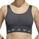 Adidas Aeroknit Light-Support Sports Bra - Magic Grey/Carbon