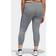 adidas Optime TrainIcons 3-Stripes 7/8 Plus Size Tights Women - Dark Grey Heather