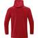 JAKO Premium Basics Hooded Jacket Unisex - Red Melange