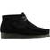 Clarks Wallabee Boot - Black Suede