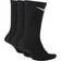 Nike Everyday Lightweight Training Crew Socks 3-pack - Black/White