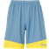 Kempa Emotion 2.0 Shorts Men - Dove Blue/Lime Yellow