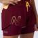 New Balance Printed Impact Run 2 In 1 Short Women - Garnet