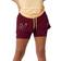 New Balance Printed Impact Run 2 In 1 Short Women - Garnet