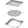 Purus Floor Strainer Tile Insert 150x150mm
