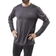 Endurance Mell Melange L/S T-shirt Men - Black