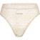 Icebreaker Women's Merino Queens High Cut Brief - Sand/Snow