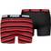 Puma Men's Heritage Stripe Boxer 2-pack - Red/Black