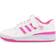 adidas Kid's Forum Low - Cloud White/Cloud White/Screaming Pink