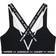 Under Armour Crossback Sports Bra - Black/White