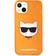 Karl Lagerfeld Choupette Fluo Case for iPhone 13 mini