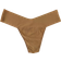 Hanky Panky Breathe Natural Rise Thong - Toffee