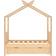 vidaXL Kids Bed Frame with a Drawer Solid Pine Wood