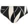 Fantasie Ile De Re Mid Rise Bikini Brief - Black Cream