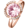 Thomas Sabo Signature Line Pavé Ring - Rose Gold/Pink/Transperant