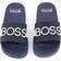 BOSS by Hugo Boss Logo Slide Sandal - Navy