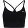 NIKE Dri-FIT Indy Light Support Padded Longline Sports Bra - Black/White