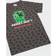 Minecraft Kids Creeper All-Over Print T-Shirt - Grey