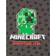 Minecraft Kids Creeper All-Over Print T-Shirt - Grey