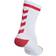 Hummel Elite Indoor Low Socks Unisex - White/True Red