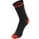 Hummel Elite Indoor Low Socks Unisex - Black/Red