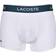 Lacoste Casual Trunks 3-pack - Black/White/Grey Chine