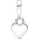 Pandora Rose Heart Lock Charm Pendant - Silver